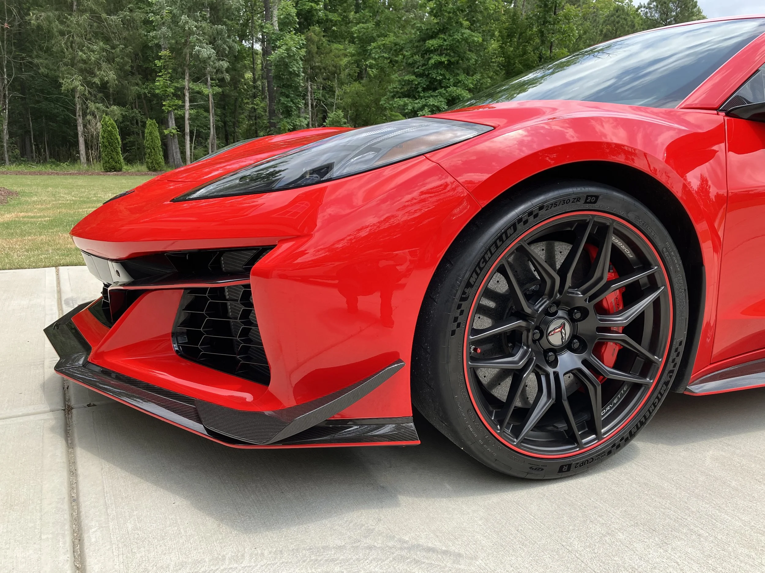Install Pics - Red Rimstripes — Tapeworks Graphics